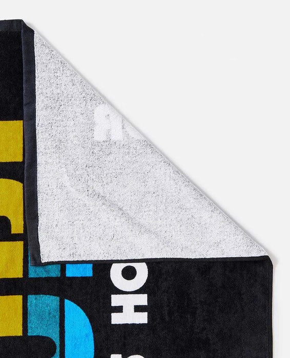 Rip Curl Mixed Towel Black - Boardworx