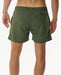 Rip Curl Offset 15" Volley Short Dark Olive - Boardworx