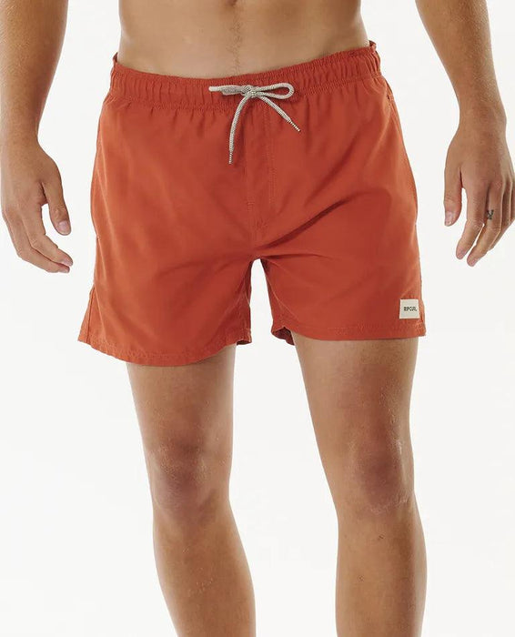 Rip Curl Offset 15" Volley Short Spiced Rum - Boardworx