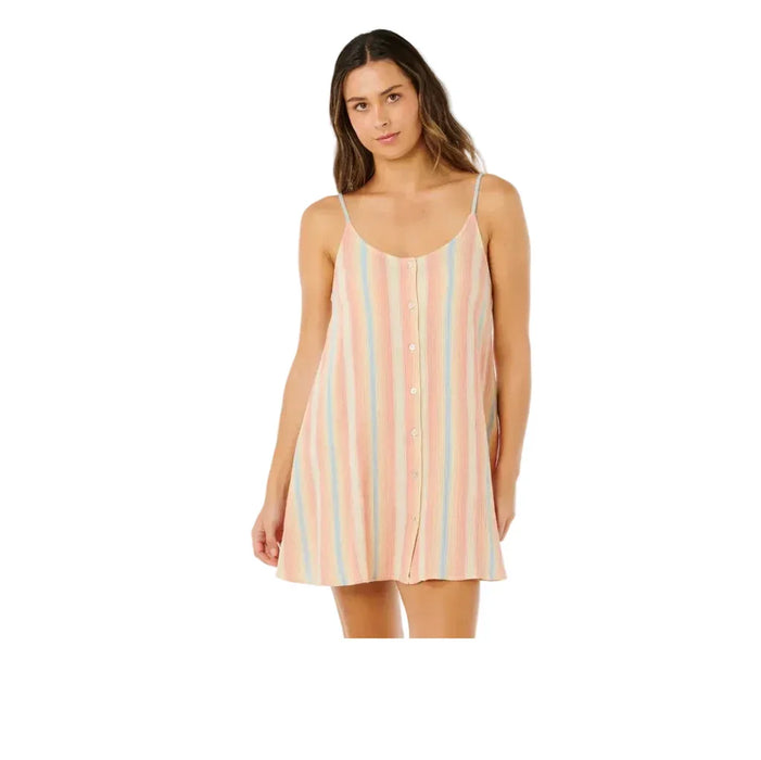 Rip Curl Premium Surf Stripe Beach Cover Up Multicolour