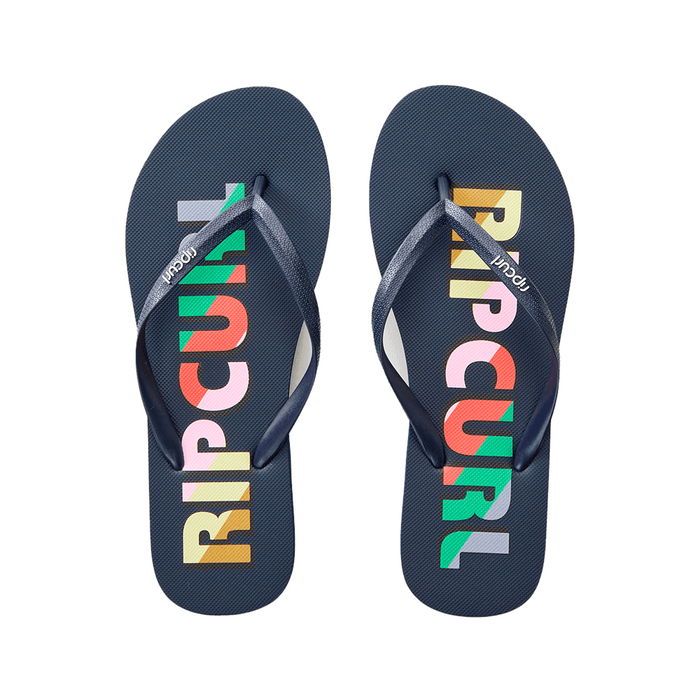 Rip Curl Rainbow Surf Revival Ladies Flip Flops - Boardworx