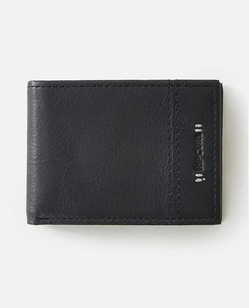 Rip Curl RFID Slim Leather Wallet Black - Boardworx