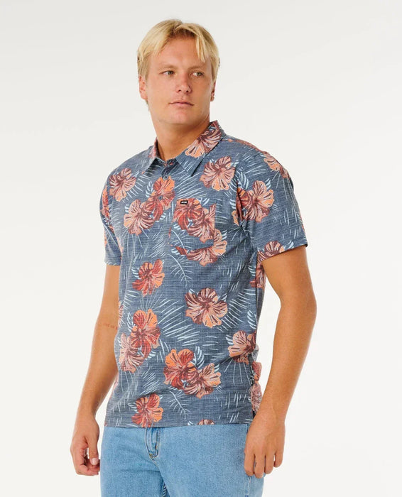 Rip Curl Sessions Aerotech Polo Light Navy