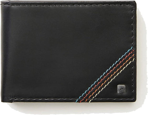 Rip Curl Surf Revival RFID All Day Mens Wallet Black Leather - Boardworx