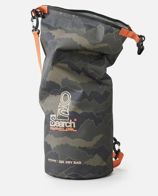 Rip Curl Surf Series Barrel Dry Bag 20L Black Olive - Boardworx