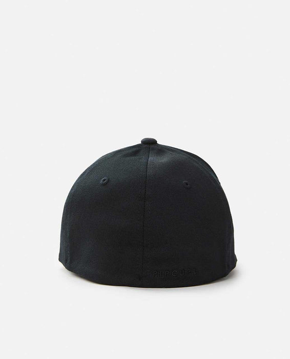 Rip Curl Tepan Flexifit Cap Black - Boardworx