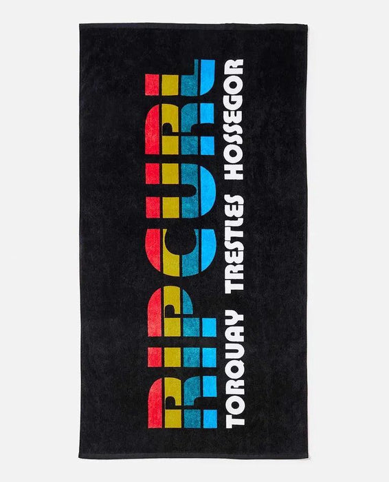 Rip Curl Towel Mixed Black - Boardworx