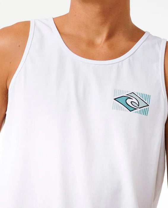 Rip Curl Traditions Tank Optical White - Boardworx