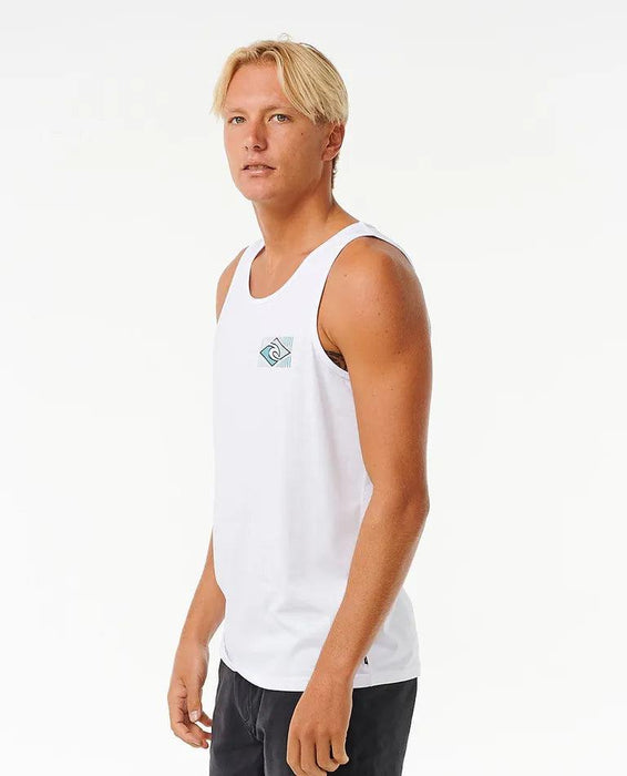 Rip Curl Traditions Tank Optical White - Boardworx