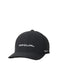Rip Curl black Flexfit cap with Vapourcool logo, watersports surf clothing accessory