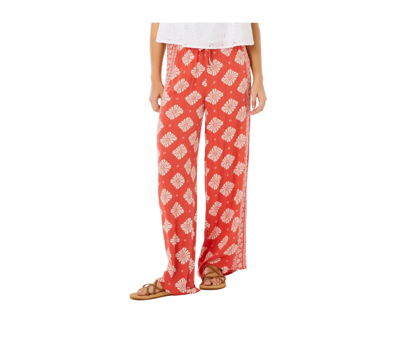 Rip Curl Ventura Wide Leg Pant Red
