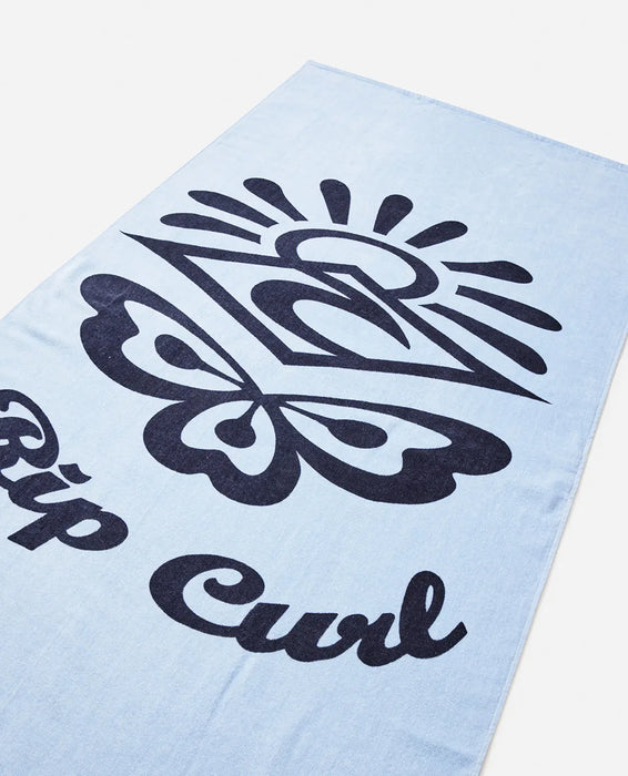 Rip Curl Graphic Standard Towel Mid Blue
