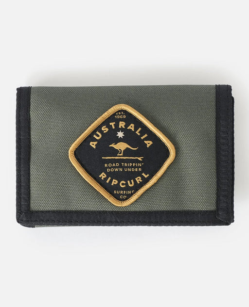 Rip Curl Road Trippin Surf Wallet in Olive – product view 1