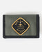 Green wallet with Rip Curl Australia logo on a white background
