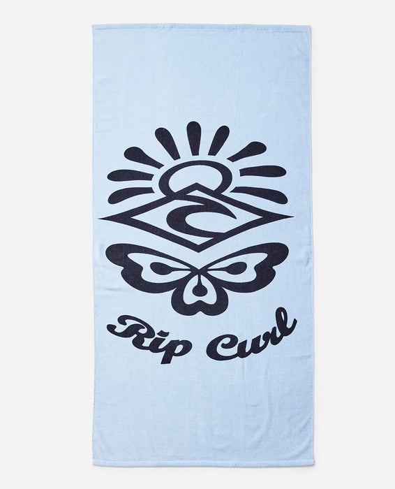 Rip Curl Graphic Standard Towel Mid Blue