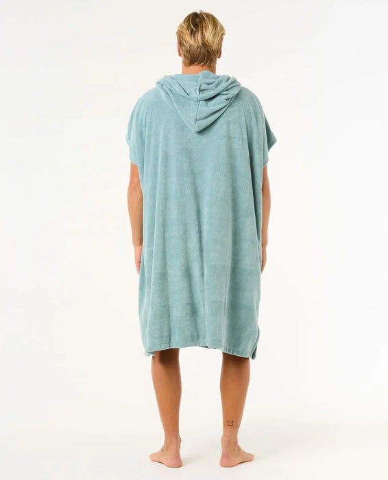 Rip Curl Brand hooded Poncho Blue Lagoon