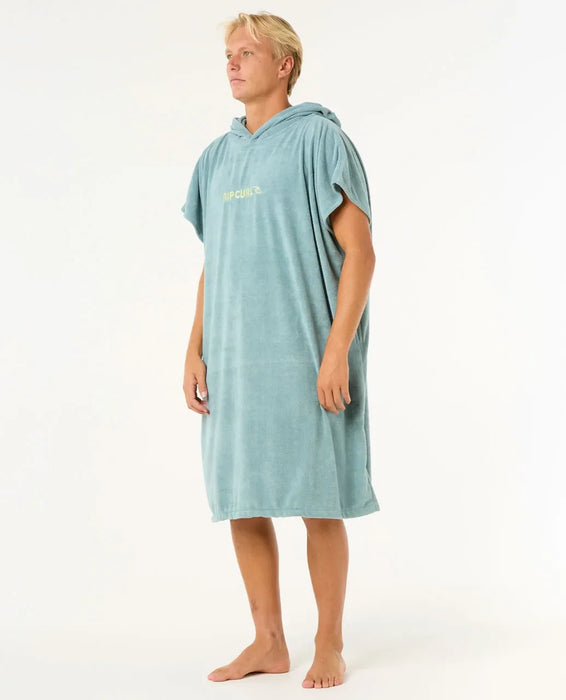 Rip Curl Brand hooded Poncho Blue Lagoon