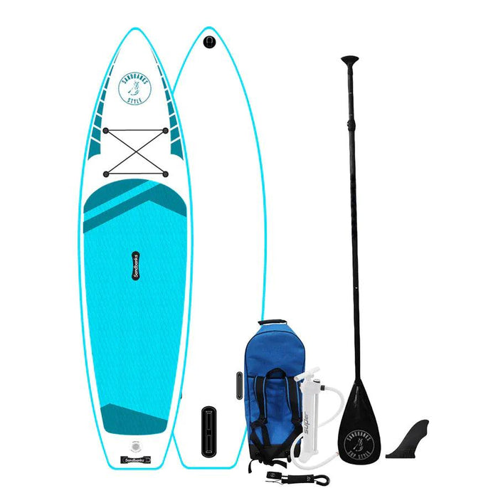 Sandbanks Elite Pro Sports 10'10" x 30" iSUP paddle board package - Boardworx