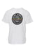 White Mr. Zogs Sex Wax t-shirt with large logo print, surf clothing for watersports enthusiasts.