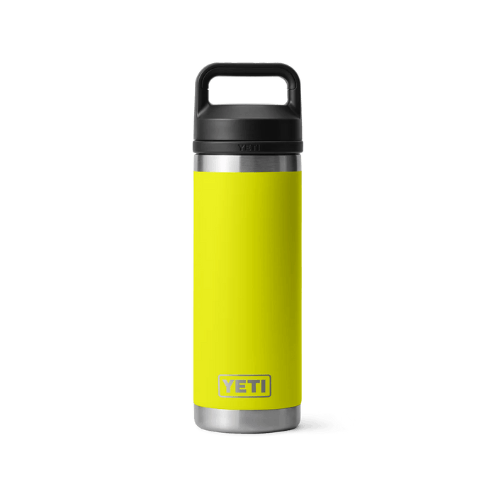 Yeti Rambler 18oz Bottle with Chug Cap Firefly Yellow