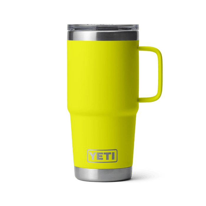 Yeti Rambler 20oz Travel Mug Firefly Yellow Ltd
