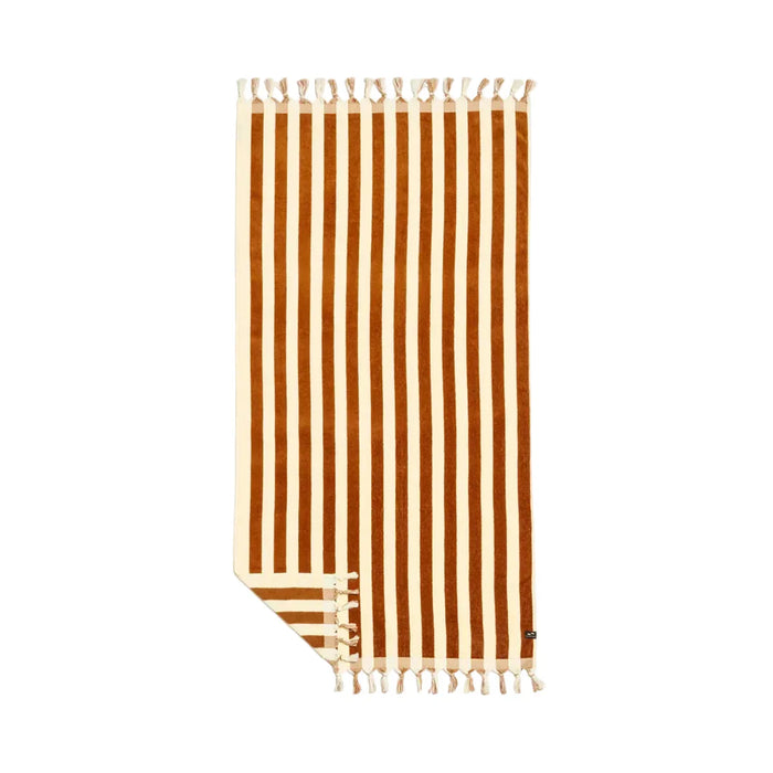 Slowtide Cabana Fringe Woven Towel
