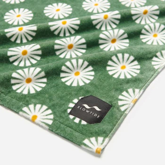 Slowtide Sun Dazed Beach Towel Green