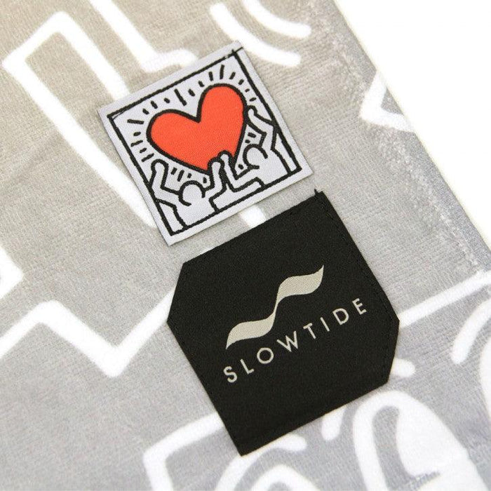 Slowtide x Keith Haring Sunset In The Village Beach Towel - Boardworx