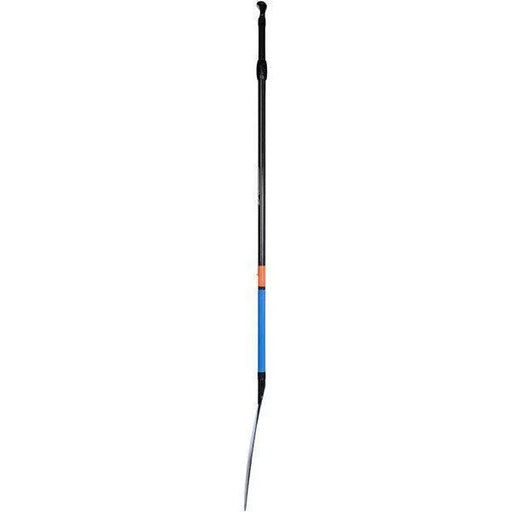 STX Carbon 80% 3-piece SUP paddle with black shaft and blue-orange accent