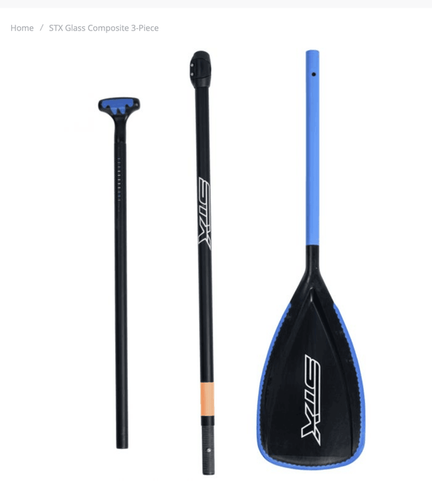 STX Glass fibre 3 piece SUP paddle - Boardworx