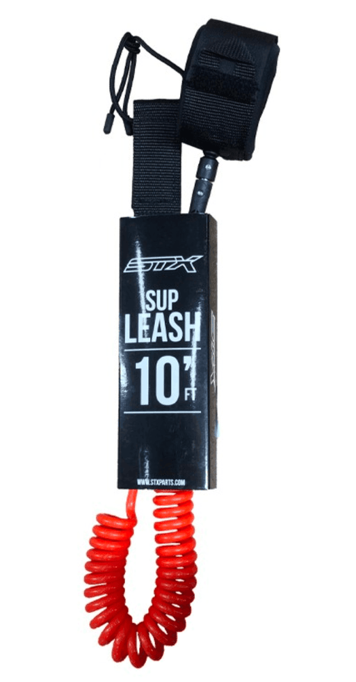 STX Sup Paddle Board Leash Coil Ankle Leash 10ft - Boardworx