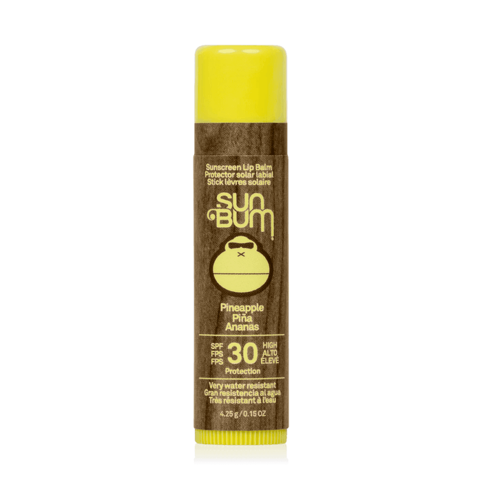 Sun Bum Original SPF30 Sunscreen Lip Balm Sun Protection Pineapple - Boardworx