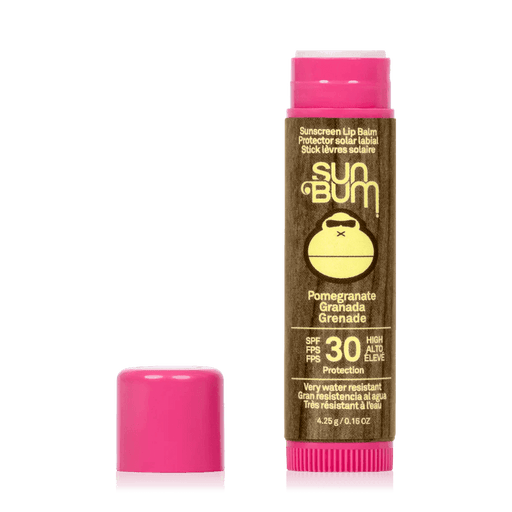 Sun Bum Original SPF30 Sunscreen Lip Balm Sun Protection Pomegranate - Boardworx