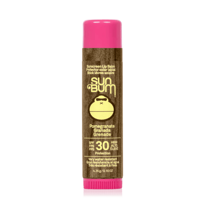 Sun Bum Original SPF30 Sunscreen Lip Balm Sun Protection Pomegranate - Boardworx