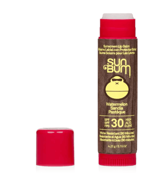 Sun Bum Original SPF30 Sunscreen Lip Balm Sun Protection Watermelon - Boardworx