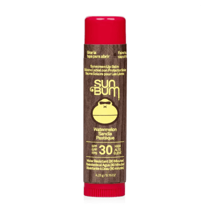 Sun Bum Original SPF30 Sunscreen Lip Balm Sun Protection Watermelon - Boardworx