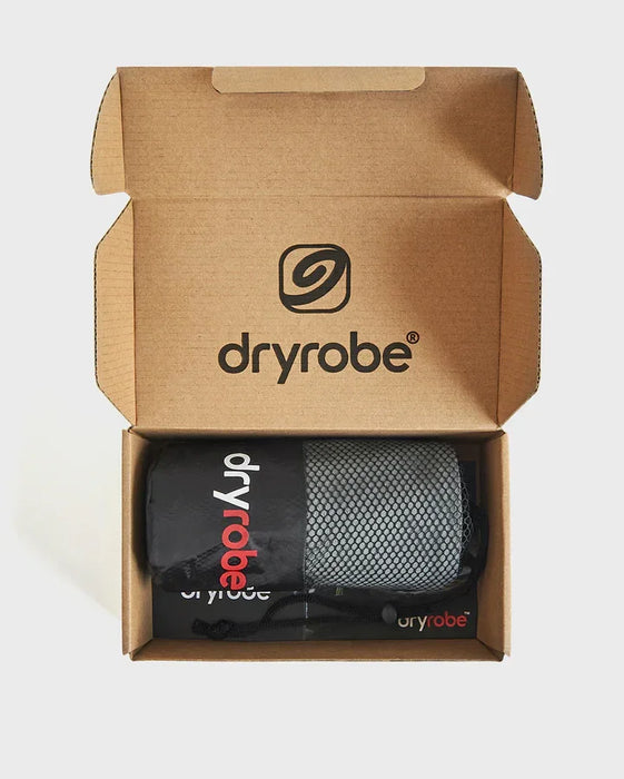 Dryrobe Microfibre Towel Grey/Red