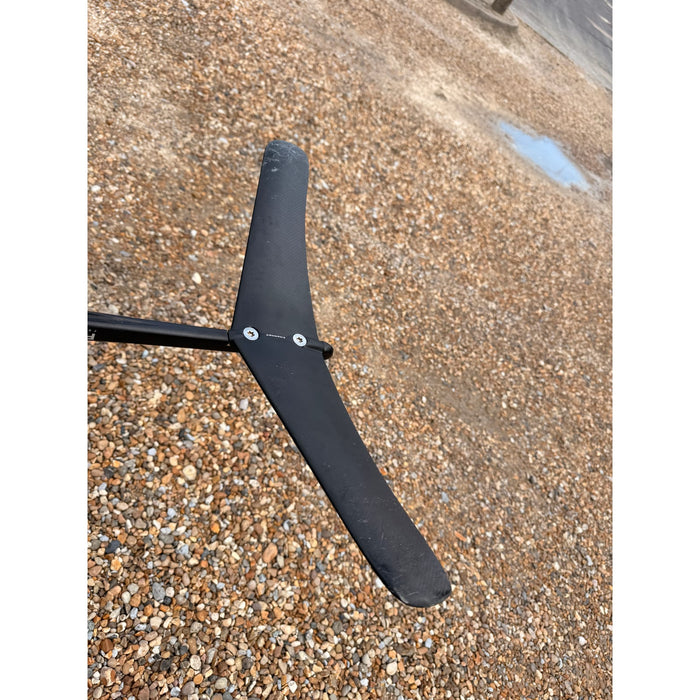Used RRD Universal 373 cm² rear wing surface and edge condition