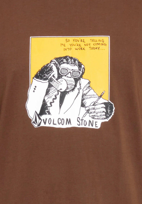 Volcom Chimp Mens Tee Wren - Boardworx