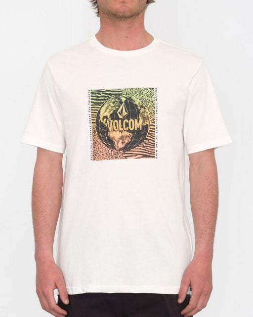 Volcom Earthtrippin Fty Mens Tee Off White - Boardworx