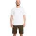 Volcom Solver Lite Shorts Sage 5, olive green casual men's shorts, front view