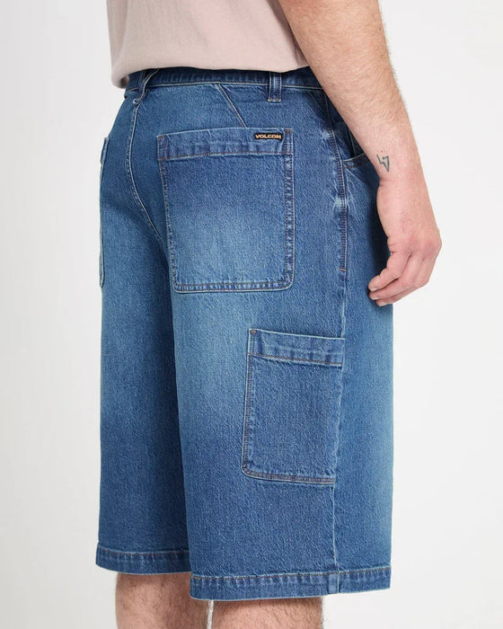 Volcom Kraftsman II 24" Denim Short - Park Blue