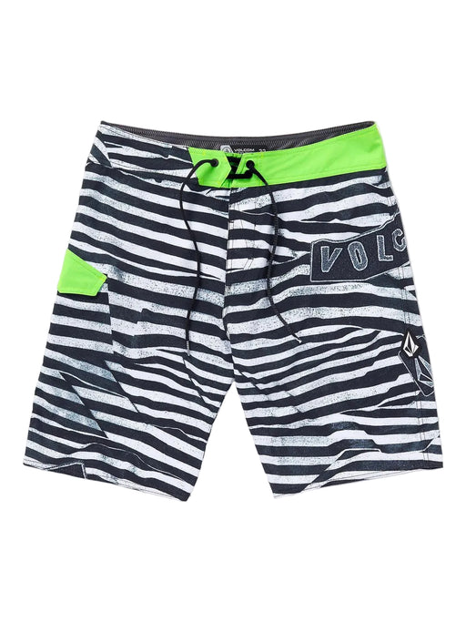 Volcom Lido Print Mod 20" Boardshort - Electric Green - Boardworx