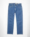 Volcom Modown blue denim jeans, classic five-pocket surf clothing style