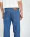 Volcom Modown jeans in bold blue, straight fit, back pockets, men's surf clothing