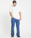 Volcom Modown jeans bold blue, straight fit denim surf clothing for men