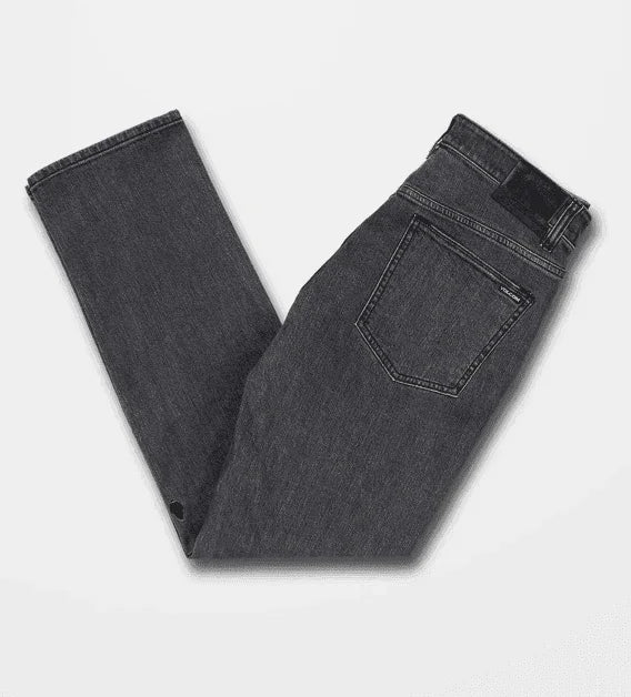 Volcom Solver Denim Jean Easy Enzyme Grey - Boardworx