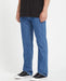 Volcom Solver jeans bold blue, straight leg men's surf clothing
