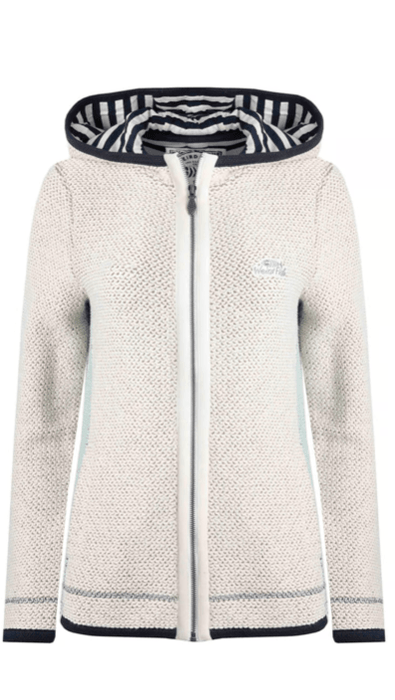 Weird Fish Cadie Limited Edition Eco Full Zip Hooded Macaroni Mint Green - Boardworx