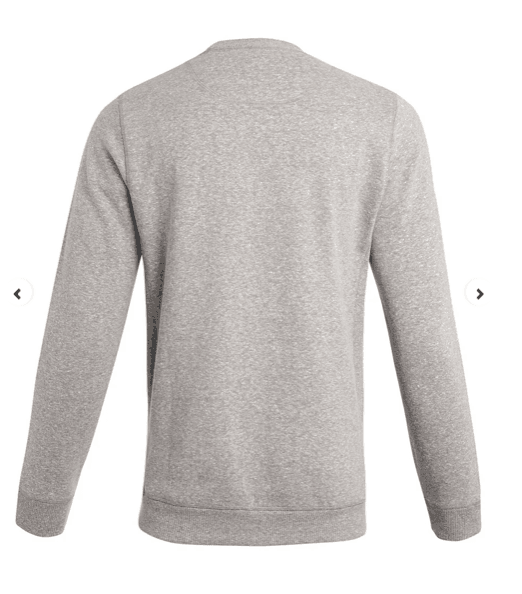 Weird Fish Larkspur Recycled Organic Snow Marl Sweatshirt Grey - Boardworx